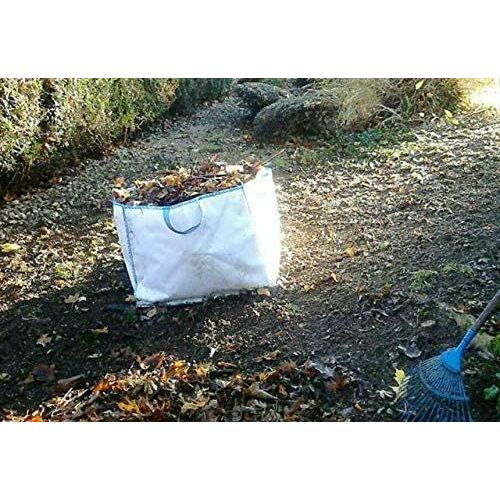Sac De Jardin 500 L Double Épaisseur-Le Top De La Solidité Pour Déchets Verts De Jardin(Feuilles,Branches,Herbe¿) Avec Poignées,Par So Bag France