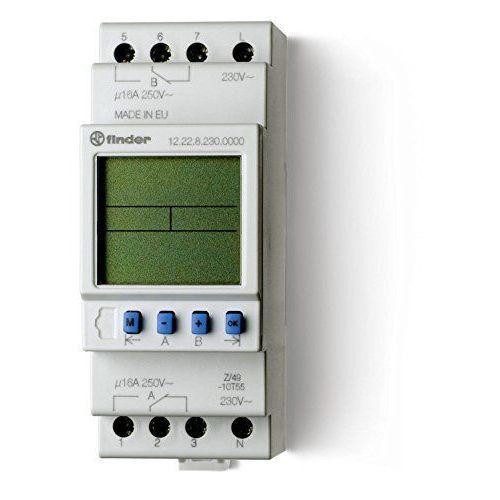 Digital Weekly Time Switch Din Rail Spdp 30a 12.22.8.230.0000