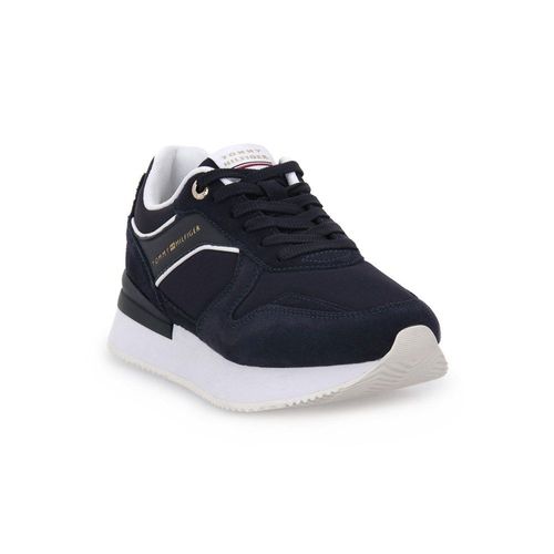 Tommy Hilfiger Elevated Feminine Runner Femme Baskets Décontracté Bleu - 38