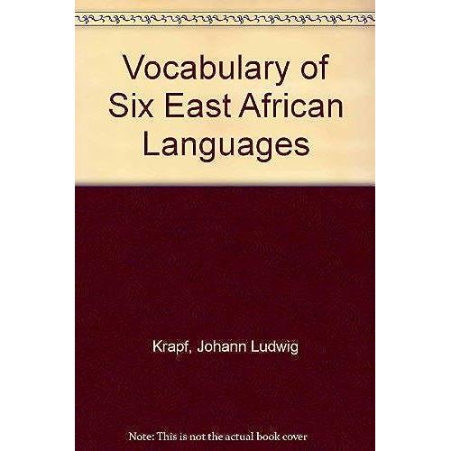 Vocabulary Of Six East African Languages