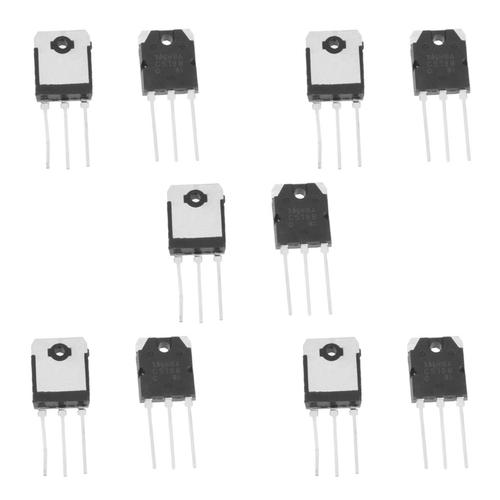 5 Paire A1941 + C5198 10A 200V Amplificateur de Puissance Transistor de Silicium