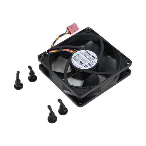 Ventilateur de boîtier d'origine Dell OptiPlex 3050 5055 MT FOXCONN PVA080F12H 0W52D3 12V 4-Pin 80mmx80mm 0,36A