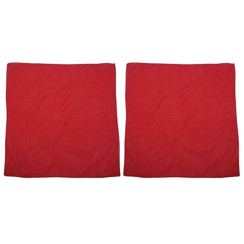 2x Fancy Bandana 100% Coton T¿ºte Cou ?Charpe Wrap Foulard Foulard 12 Couleur Couleur: Rouge