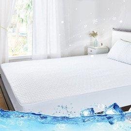 Protege Matelas 140x200 Cm - Drap Housse Surmatelas Rafraichissant ...