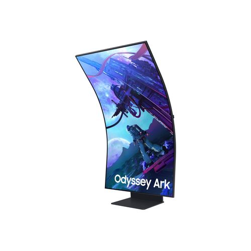 Samsung Odyssey Ark S55CG970NU - G97NC Series - moniteur QLED - Intelligent - jeux - incurvé - 55" - 3840 x 2160 4K @ 165 Hz - VA - 600 cd/m² - 1000000:1 - Quantum HDR 32x - 1 ms - 3xHDMI...
