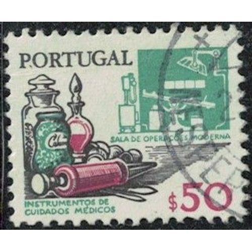 Portugal 1979 Oblitéré Used Équipement Médical Et Bloc Opératoire Y&t Pt 1408 Su