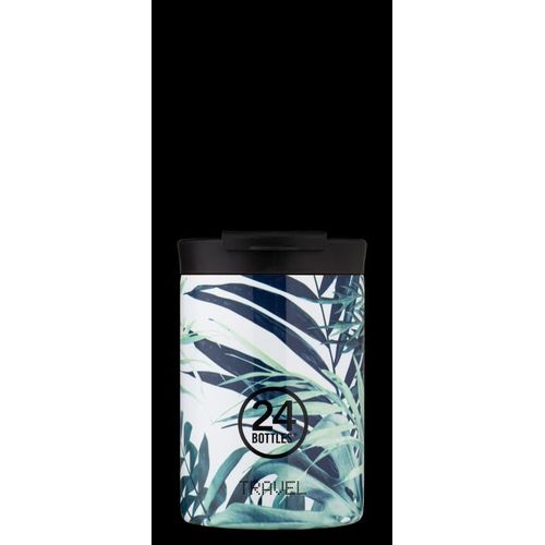 24bottles Travel Tumbler 350 Ml Vert, Blanc Acier Inoxydable