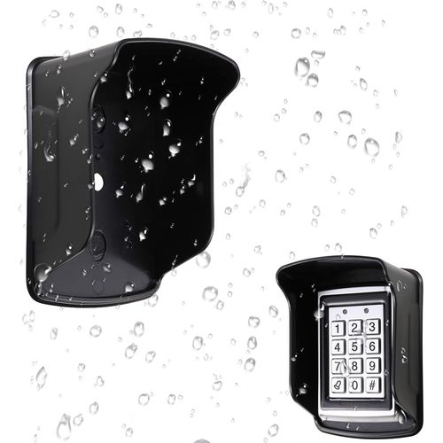 Housse Imperméable Pour Clavier De Contrôle D'Accès Rfid Avec Empreintes Digitales Pour Système De Contrôle D'Accès De Porte