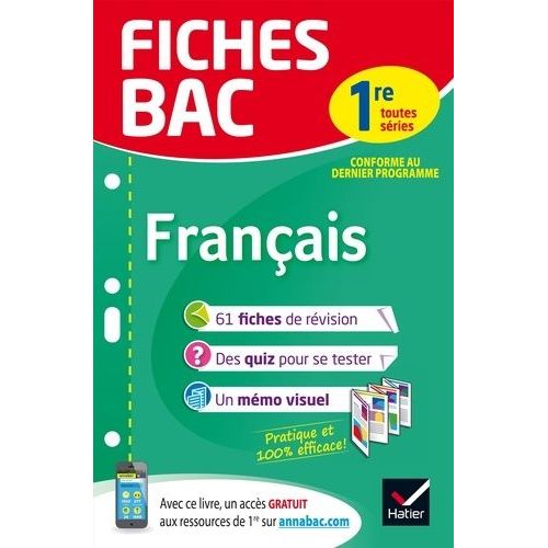 Français 1re Toutes Séries