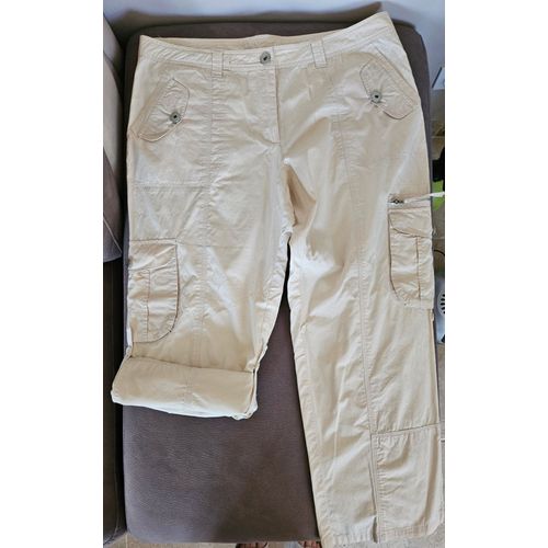 Pantalon Short Cargo Beige 48