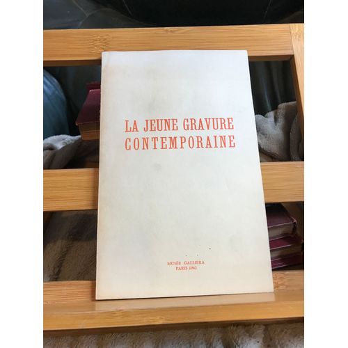 La Jeune Gravure Contemporaine Plaquette Exposition Musée Galliera Paris 1961