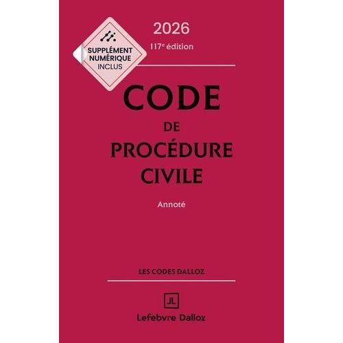 Code De Procédure Civile - Annoté
