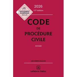 Code De Procédure Civile - Annoté