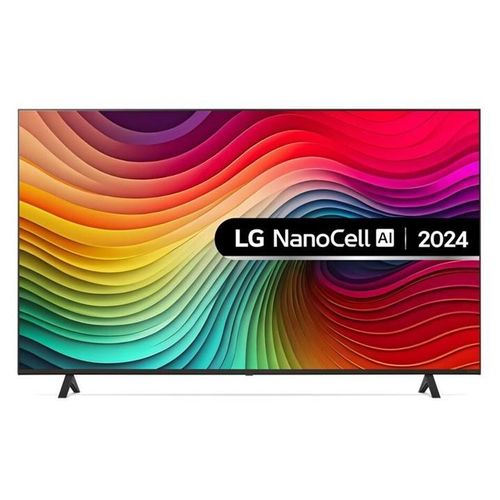 LG 65NANO82T6B - Classe de diagonale 65" Série Nano82 TV LCD rétro-éclairée par LED - Smart TV - webOS - 4K UHD (2160p) 3840 x 2160 - HDR - Nano Cell Display, Direct LED