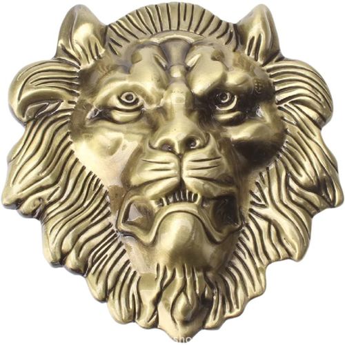 Boucle De Ceinture Lion Pour Homme,Boucle De Ceinture Tête De Lion Viking Nordique,Boucle De Ceinture En Forme De Lion Punk,Boucle De Ceinture De Cowboy Occidental Punk Rock
