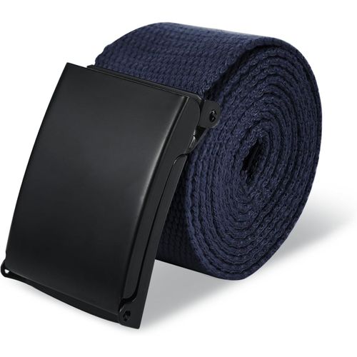 Ceinture Pour Homme,Sans Boucle,Ceinture En Tissu Pour Homme,Ceinture Pour Homme,Noire,Ceinture Pour Homme,Ceinture Pour Homme,Pour Le Travail En Plein Air,S'adapte Partout