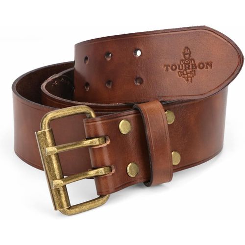 Tourbon Ceinture En Cuir De Vache Pour Homme