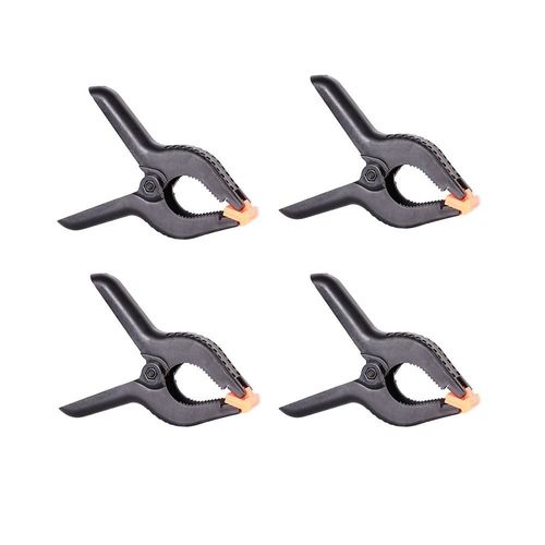 Support de téléphone en métal pour studio photo,pince de toile de fond,rotule,chaussure froide,support rapide- 4pcs A S-E9