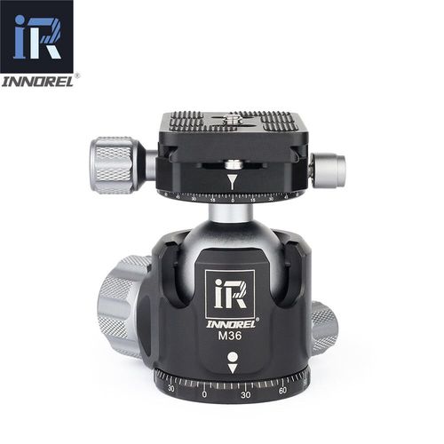 INNOREL-Tête de trépied à centre de gravité bas, réglage d'amortissement pour appareils photo SLR numériques - M36-D447000