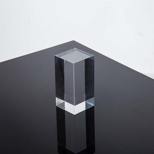Table de Prise de Vue Portable,Présentoir Cosmétique en Acrylique pour Studio Photo,Boîte à Lumière,Produits - cuboid 5cm5cm10cm