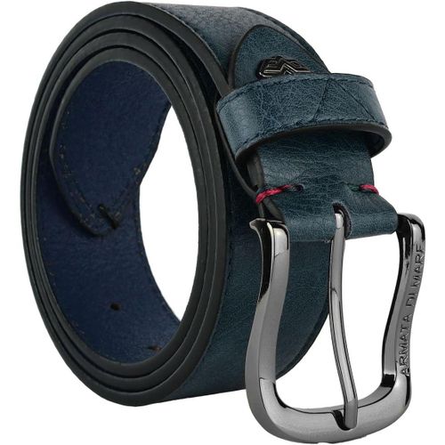 Ceinture Homme,Extérieur Pu Et Doublure En Cuir,Raccourcissable Avec Boîte