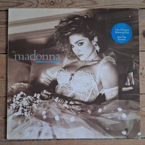 Like A Virgin Lp (Vinyl) German Sire 1984 [Vinyl] Madonna