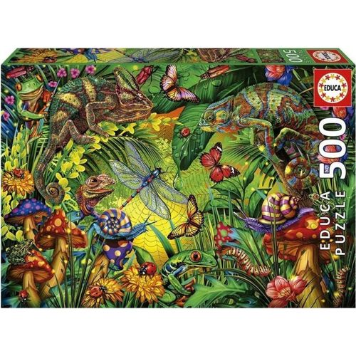 Puzzle 500 Pcs - Foret Coloree
