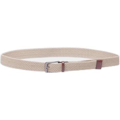 Cinturon Elastico Ecru Ceinture Homme