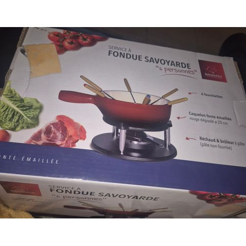 Seevice à fondue savoyarde compatible induction