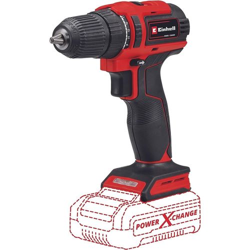 Perceuse Visseuse Sans Fil Te-Cd 18/40 Li Bl Solo Power X-Change(Li-Ion,18 V,Couple 40 Nm,Moteur Sans Charbon) Livré Sans Batterie Ni Chargeur