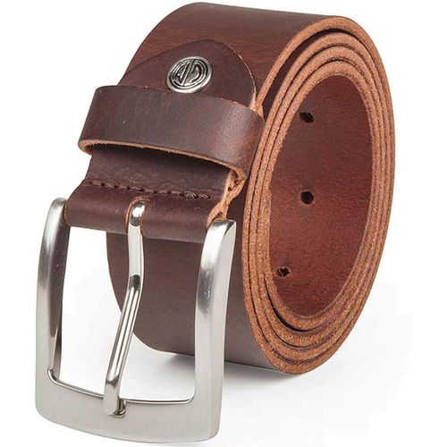 Mens Leather Belt/Mens Belt,Full Grain Leather Belt,Buffalo Leather 40 Mm,Dark Brown