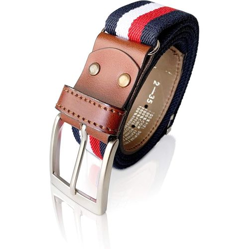 Ceinture Homme Et Bracelet Drapeau Espagnol,Ceinture Élastique Avec Cuir Marron,Cuir Ubrique Comme Nos Portefeuilles Et Accessoires.