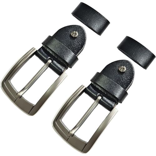2 Pcs Boucle De Ceinture Classique À Dents Boucle De Ceinture À Dents Simples Carrées 40mm Ceinture Rechange Boucle Ardillon Boucle De Ceinture À Dents Simples Carrées Pour Ceinture Homme