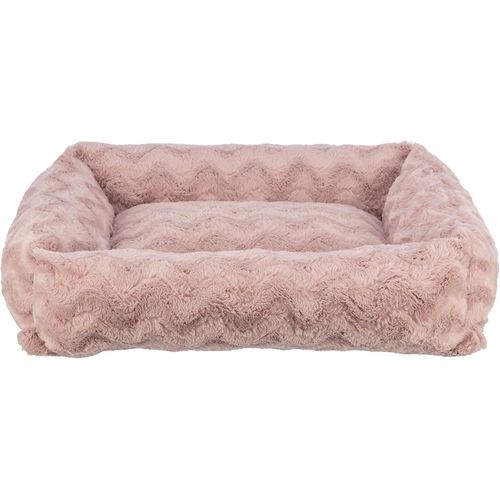 Lit Orthopédique Vital Loki Pour Chien 80 × 60cm En Rose-Coussin Pour Chien De Haute Qualité Avec Mousse À Mémoire De Forme-Panier Pour Chien Pour Chiens De Taille Moyenne-37937