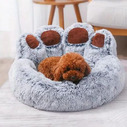 Panier Pour Chien Paniers Chat En Peluche Moelleux Coussin Chien Antidérapant Lit Pour Animaux Domestiques Lit Pour Chiot/Chats De Petite,Moyenne Et Grande En Peluche Doux Niche Chien Interieur