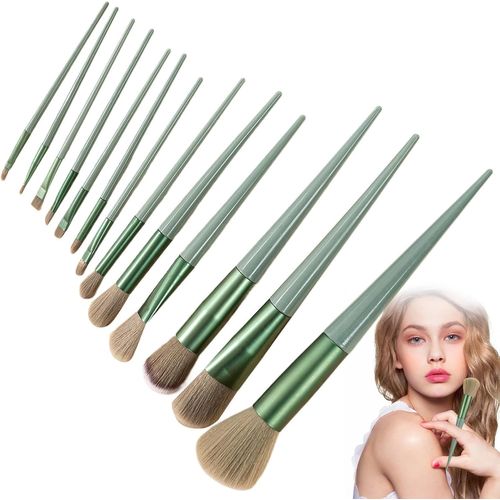 Lot De 13 Pinceaux De Maquillage Professionnels À Séchage Rapide Pour Débutants,Professionnels,Femmes,Visage,Joues,Yeux 