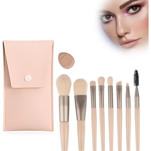 Pinceau Maquillage Set Pinceaux Maquillage Professionnel Et Éponges Mélangeuses À Maquillage,Pour Fond De Teint,Fard À Joues Pinceau Fond De Teint Fluide Professionnel Set 