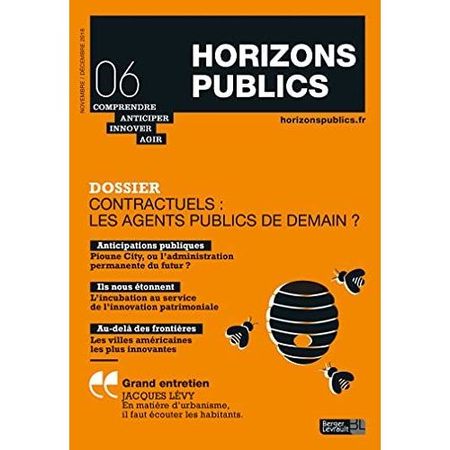 Contractuels : Les Agents Publics De Demain ?: Horizons Publics No 6 Novembre-Décembre 2018