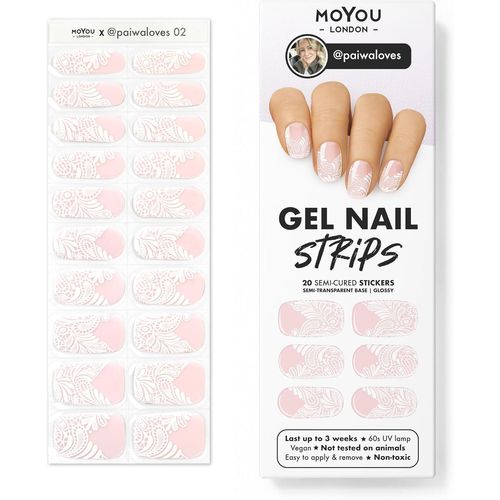 London Autocollants Auto-Adhésifs Pour Ongles En Gel Semi-Durci,Lampe Uv/Led Requise,20 Enveloppes De Vernis À Ongles En Gel,Autocollants Pour Nail Art -Paiwaloves 02 
