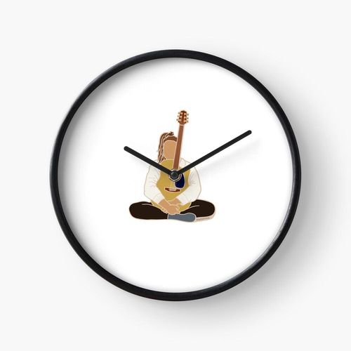Horloge Murale Contour Madelinksi=22 30cm Décoration Artistique pour Cheminée, Maison, Chambre et Bureau
