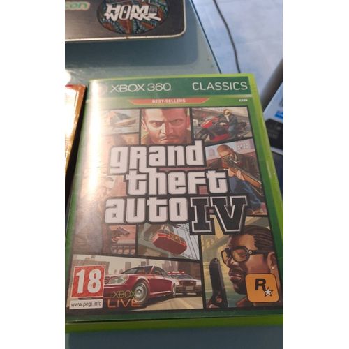 Jeux Xbox 360 Grand Theft Auto Iv