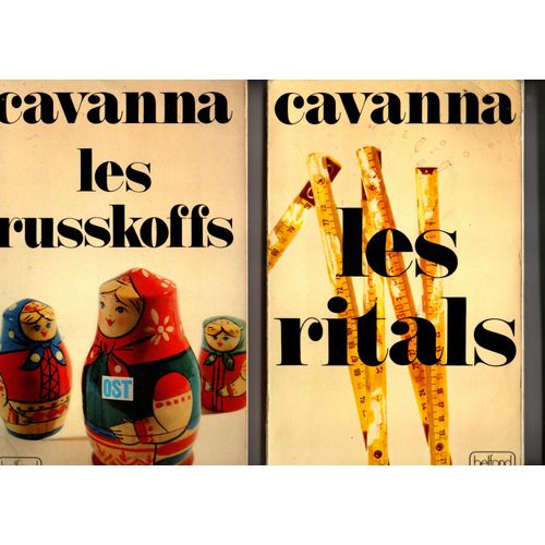 Cavanna, Lot De 2 Livres, Ritals Et Russkoffs