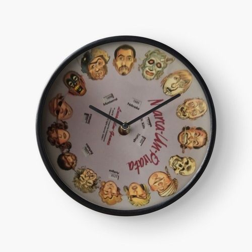 Horloge Murale ROUE DE MOT DE PASSE DE MONKEY ISLAND 1 30cm Décoration Artistique pour Cheminée, Maison, Chambre et Bureau