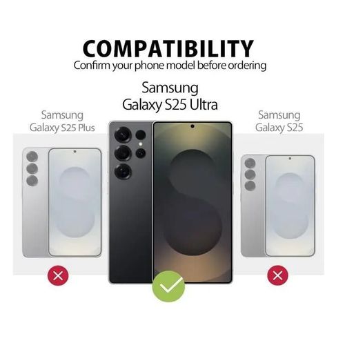 Coque Pour Samsung Galaxy S25 Ultra 5g - Housse Etui Silicone Gel Fine + Film Ecran - Mauve
