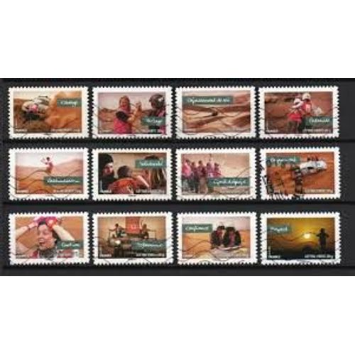 Valeurs De Femmes, Femmes De Valeurs Rallye "Aïcha Des Gazelles Du Maroc" Série Complète Année 2013 Autoadhésifs N° 801 802 803 804 805 806 807 808 809 810 811 812 Yvert Et Tellier
