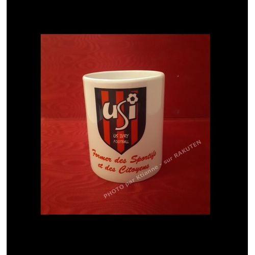 Mug - Tasse - Usi Ivry - Us Ivry Football - Former Des Sportifs Et Des Citoyens