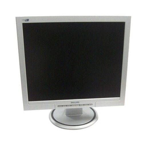 Ecran Plat 17" PHILIPS 170S7 VGA 1280 x 1024 60Hz 8ms Mat LCD TFT Inclinable