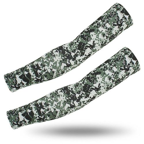 Meryl Camo Manchettes De Sport,Basket-Ball,Manchon De Tatouage De Coude De Jeu,Course À Pied,Manchons De Cyclisme,Manchettes,Équipement De Sécurité,Camping - Type Multi-L