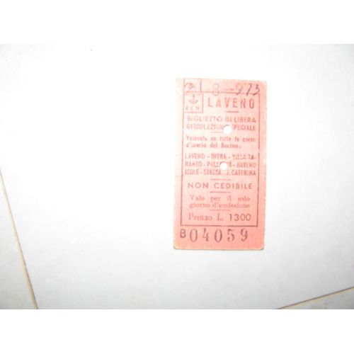 Ticket De Bateau