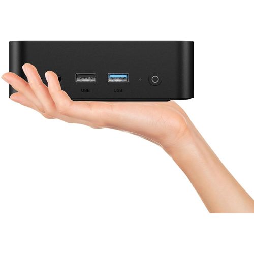 Mini Pc Key-N100 12Ème Gén Intel Alder Lake-N100,Ram Ddr4 16 Go,Ssd 500 Go,Key-N Mini Ordinateur,Double Hdmi 4K@60Hz,Double 1000M Lan Affichage/Wi-Fi 5/Bt 5.0/3×Usb 3.2/1×Usb2.0